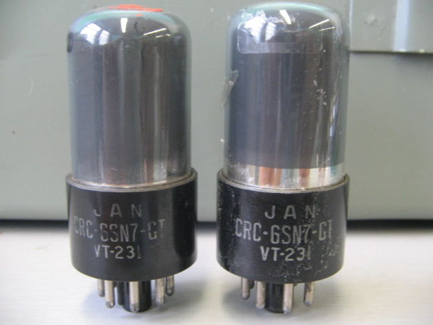 NOS RCA VT231 6SN7GT Special Low Noise grade MP New Old...