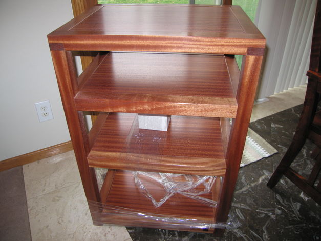 Box Furniture S4S - 4 Shelf Sapele Brand New, unused