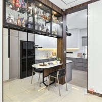 hnc-concept-design-sdn-bhd-modern-malaysia-selangor-dry-kitchen-wet-kitchen-interior-design