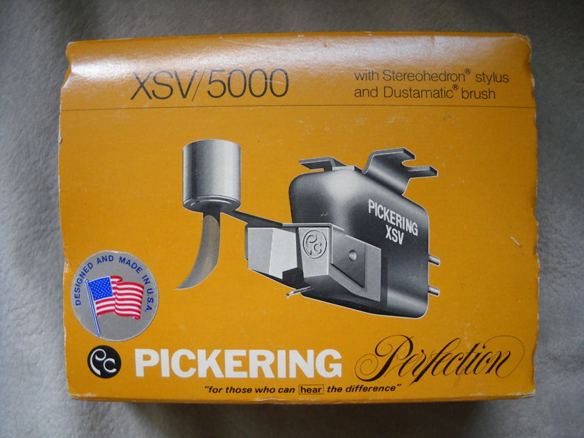 Pickering XSV-5000 With Stereohedron Stylus and Dustamatic Brush