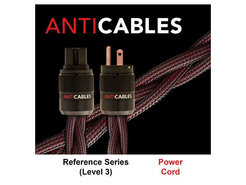 Anti Cables Level 3  power cord with Schuko plug