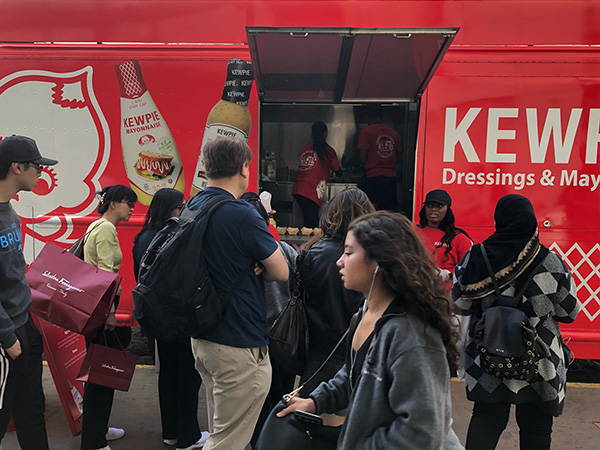 Kewpie food truck is popular on Powell Street