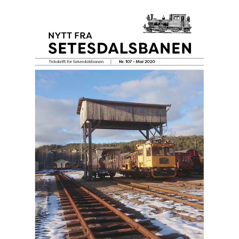 Nytt fra Setesdalsbanen (NfS) - 107- Mai 2019