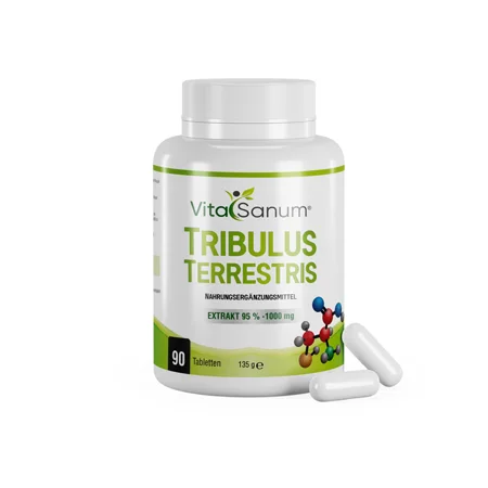 Tribulus Terrestris EXTRAKT - 95% - 1000mg 90 Tabletten