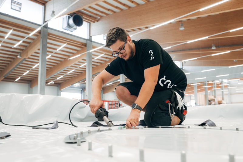 Fertigung hochwertiger Biogasspeicher und Folien 