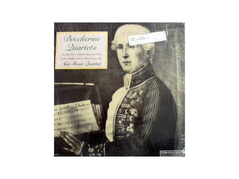 ★Sealed★ Columbia /  - NEW MUSIC QT, Boccherini String Quartets!