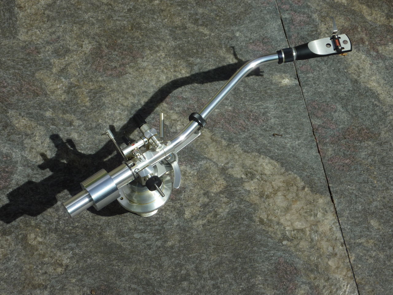 Microseiki MA-505S Tonearm-Silver Wiring 2