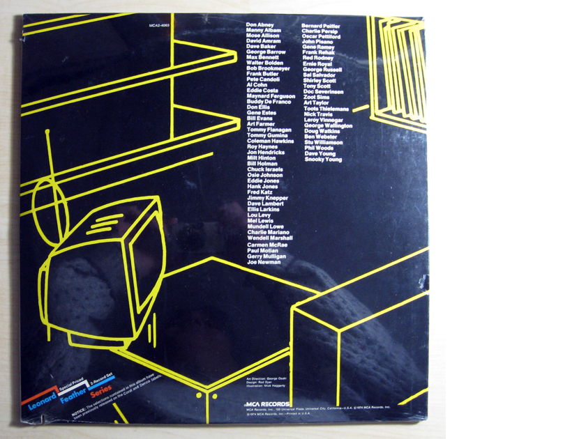 Leonard Feather Presents - Encyclopedia Of Jazz On Records - Vol. 5 - SEALED x2 LP MCA Records MCA2-4063