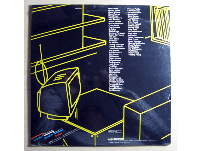 Leonard Feather Presents - Encyclopedia Of Jazz On Records - Vol. 5 - SEALED x2 LP MCA Records MCA2-4063
