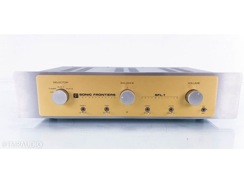 Sonic Frontiers SFL-1 Stereo Hybrid Tube Preamplifier  (13718)