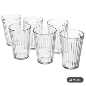 VARDAGEN Glass, clear glass