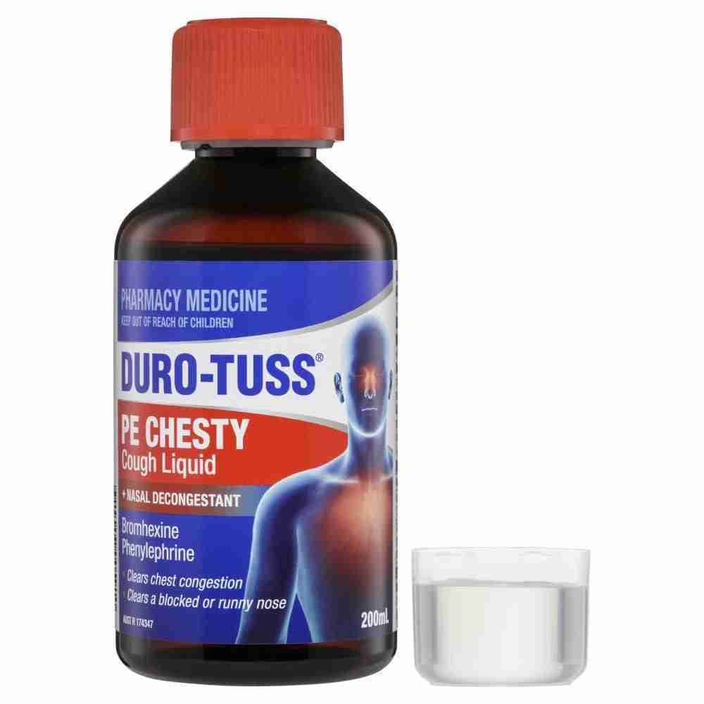 Duro-Tuss Pe Chesty Cough Liquid + Nasal Decongestant 200Ml - Image 6