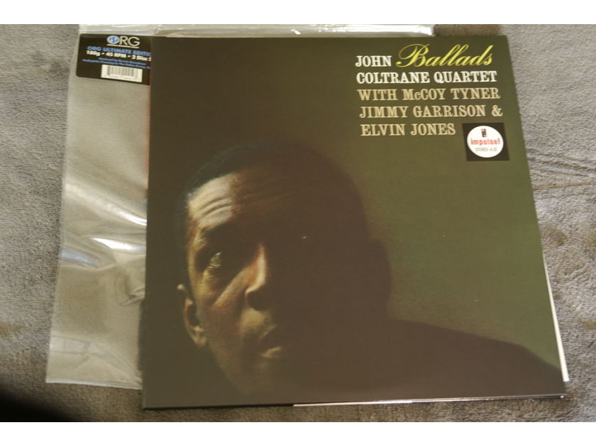 John Coltrane Quartet - Ballads 2 45RPM LPs from ORG