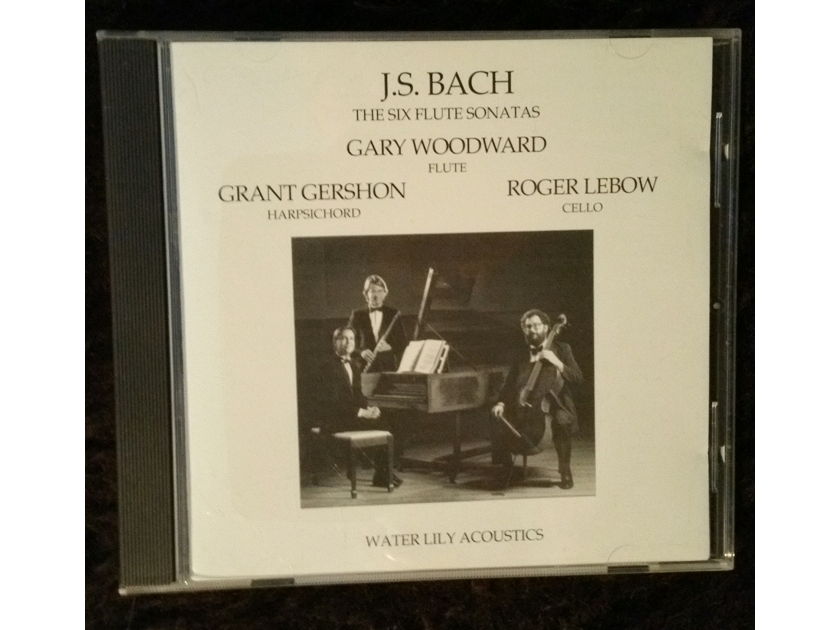 Bach / Woodward, Lebow, Gershon - Six Sonatas for Flute Water Lily CD Kavi Alexader!