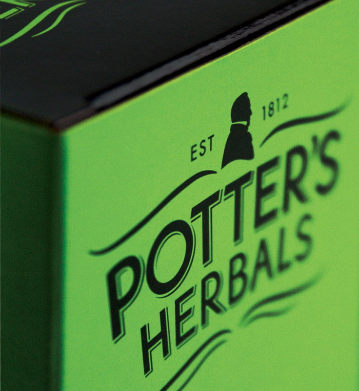 Potters Logo B G