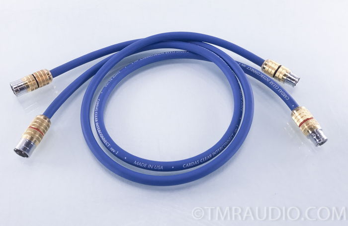 Cardas  Clear CG XLR Cables;  1m Pair Interconnects (2...