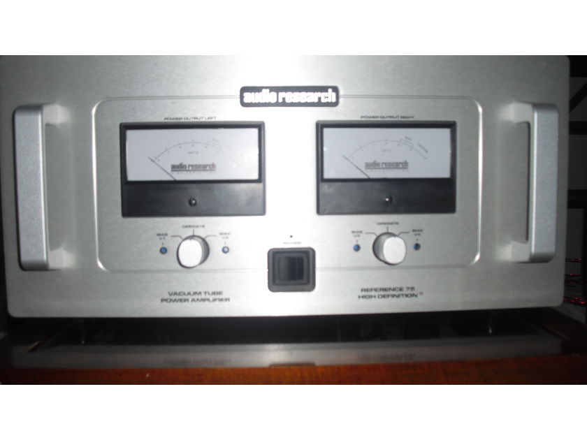 Audio Research REF 75 amp. New premium kt 150 Tubes. original owner.