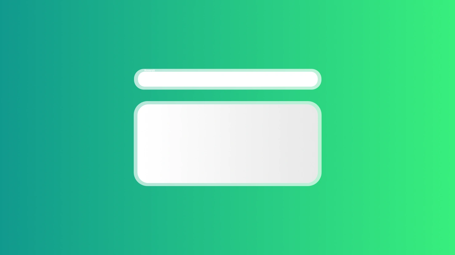 A stylized navigation bar icon.