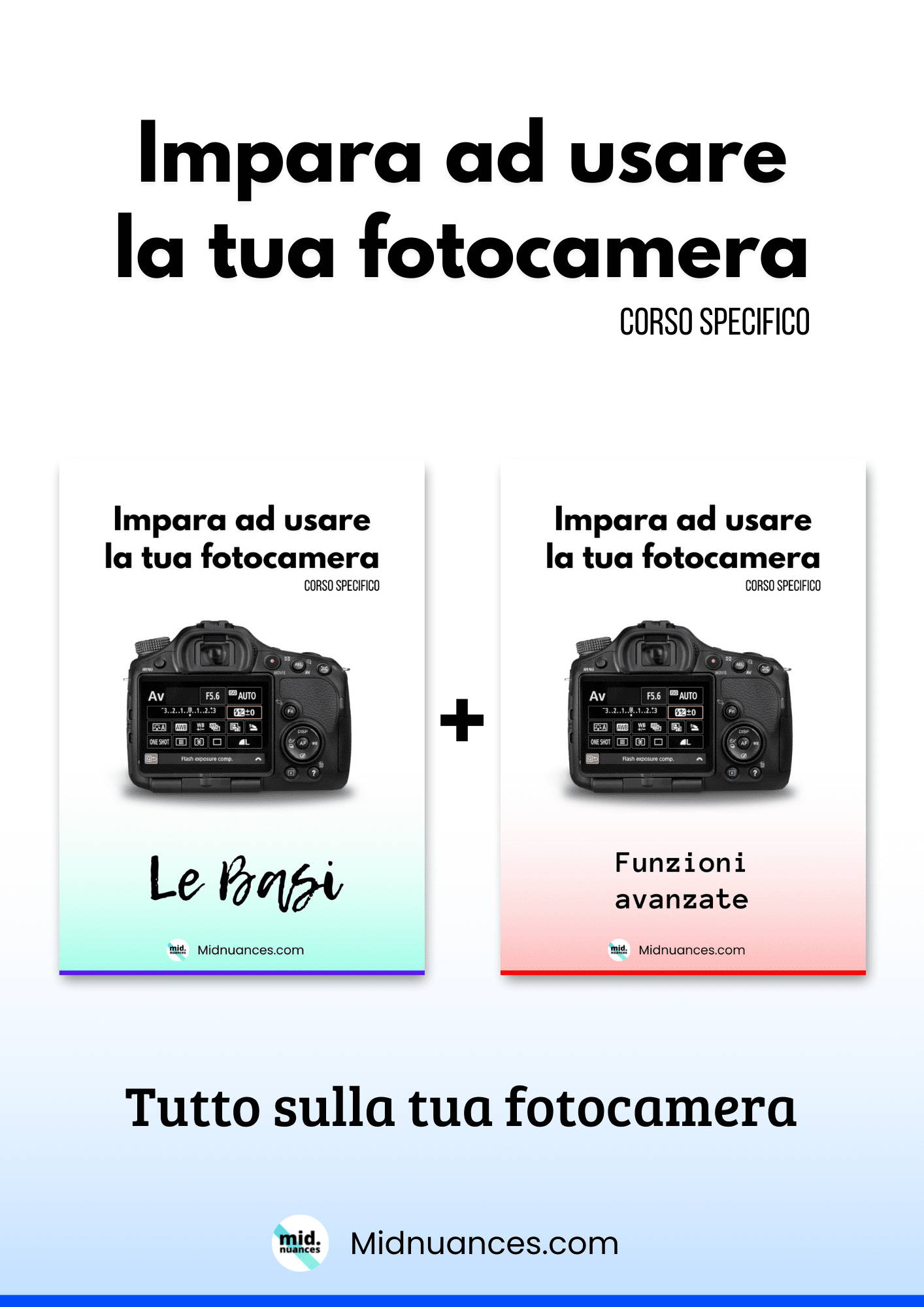 Corso di fotografia online fotocamere reflex
