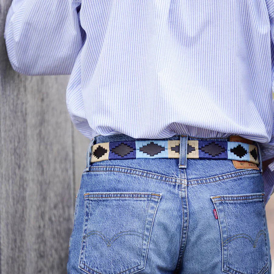 Quality Full Grain Leather Polo Belt. Style No: 41033 - Image 3