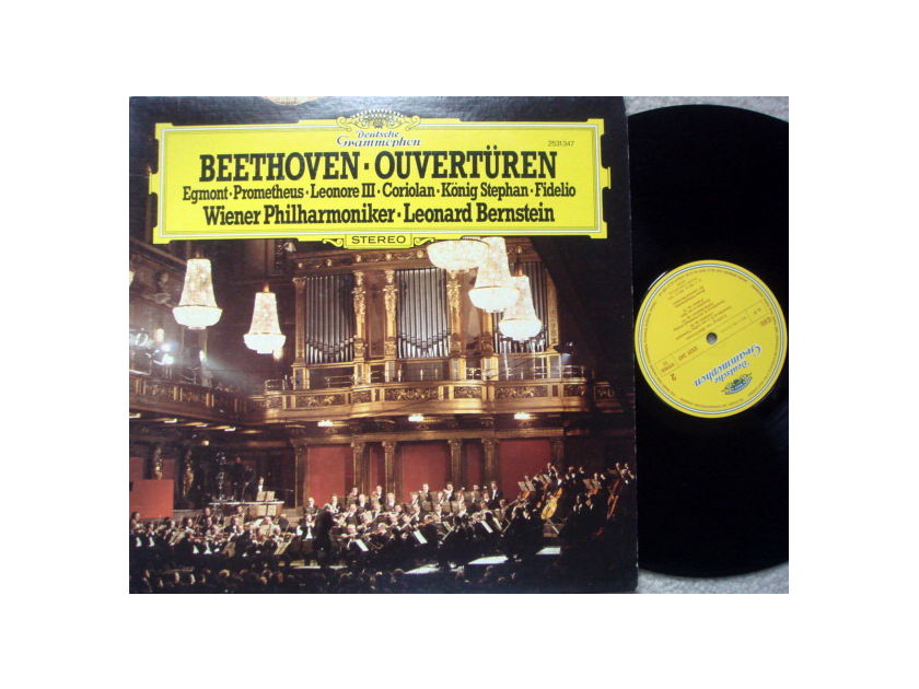 DG / BERNSTEIN-VPO, - Beethoven Overtures, MINT!