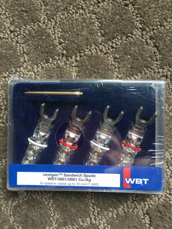 WBT-USA 681 Cu Spade Connectors **NIB**