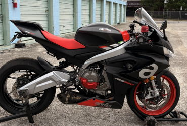 2022 APRILIA RS 660 motorcycle for rent near Austin, TX