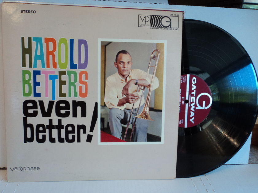 Harold Betters - Even Better! Variphase Gateway DG GLP-7008 Rare Record NM
