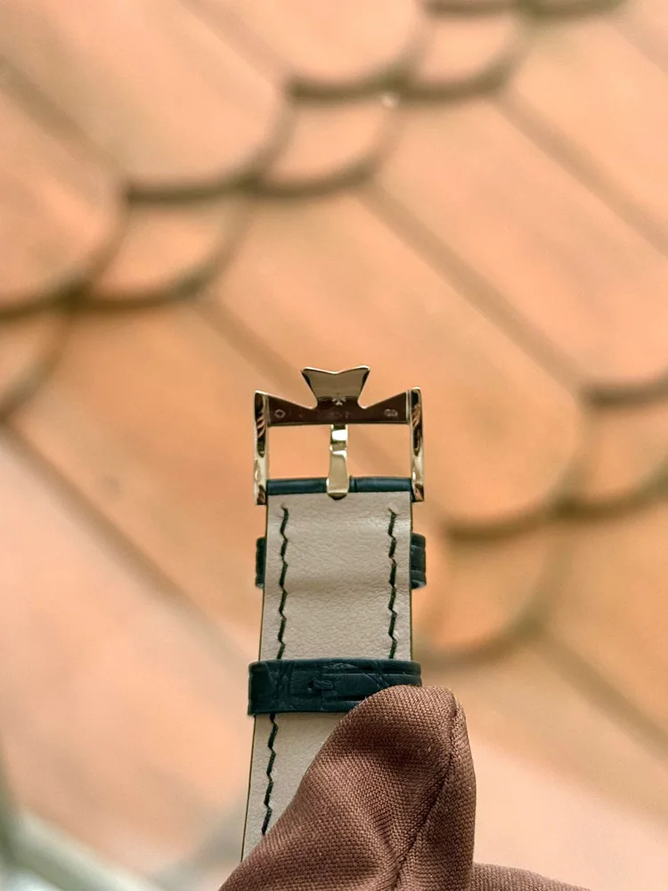 Toledo White Gold Blue Dial