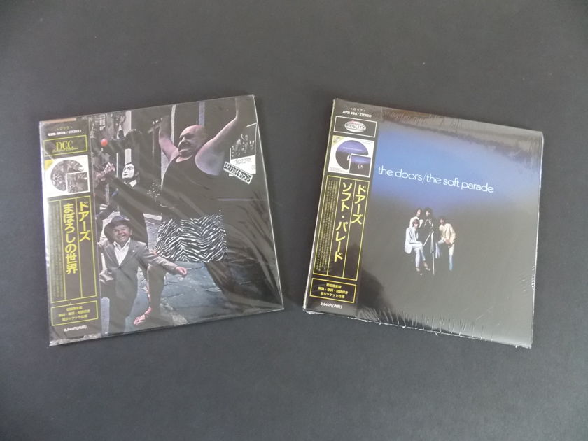 DOORS MINI LP CDS - STRANGE DAYS THE SOFT PARADE DCC AUDIOPHILE