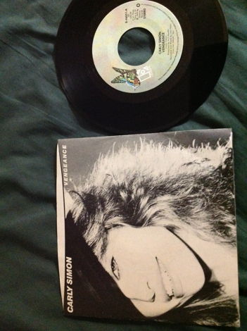 Carly Simon - Vengeance 45 With Sleeve NM