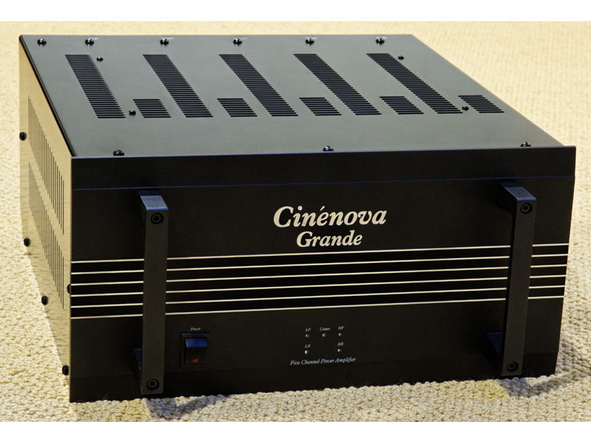 Earthquake Cinenova Grande 300 watt x 5 channel amp