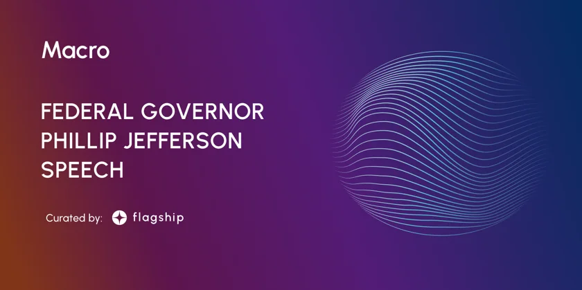 Federal Governor Phillip Jefferson Speech