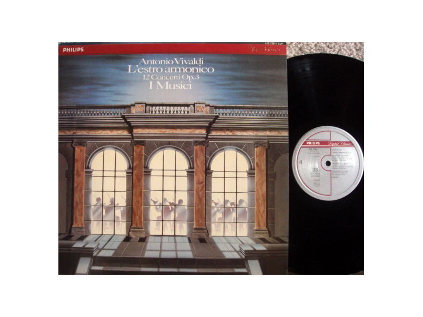 Philips Digital / I MUSICI, - Vivaldi 12 Concertos "L'estro Armonico", MINT, 2 LP Set!