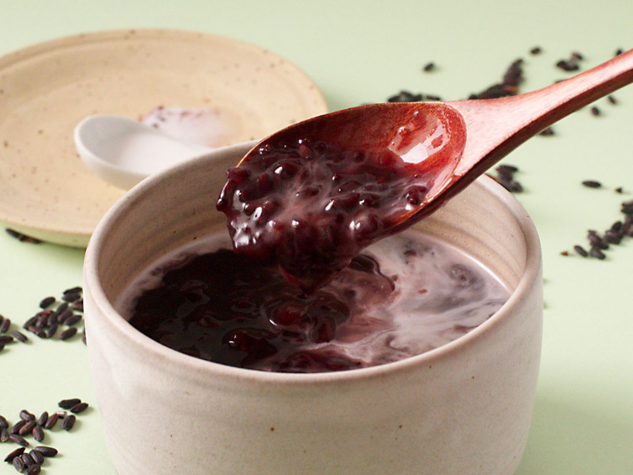 Black glutinous rice dessert pressure cooker 2025