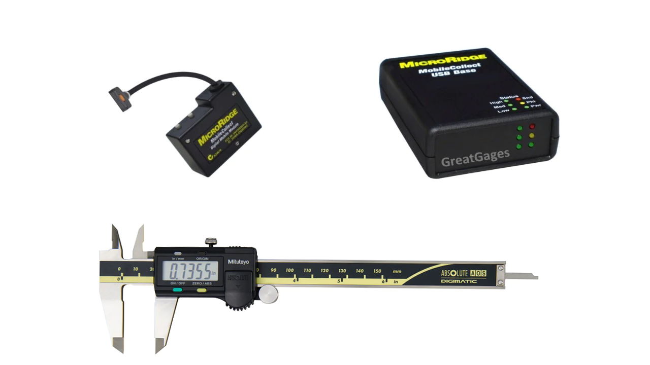 Caliper to PC Wireless Interface Packages at GreatGages.com