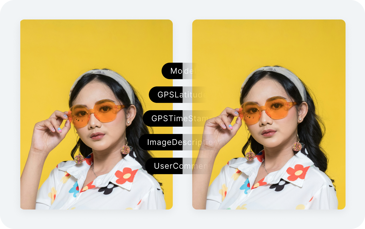 EXIF metadata removal