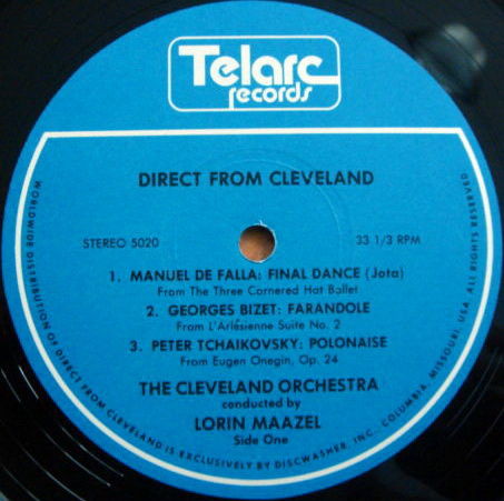 ★Audiophile★ Telarc / MAAZEL, - The Cleveland Orchestra...