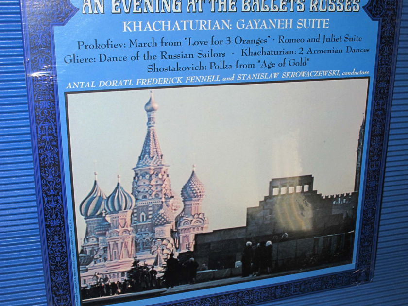 KHACHATURIAN / PROKOFIEV / GLIERE / Dorati etc  - "An Evening At The Ballets Russes" -  Mercury Wing 1968 SEALED