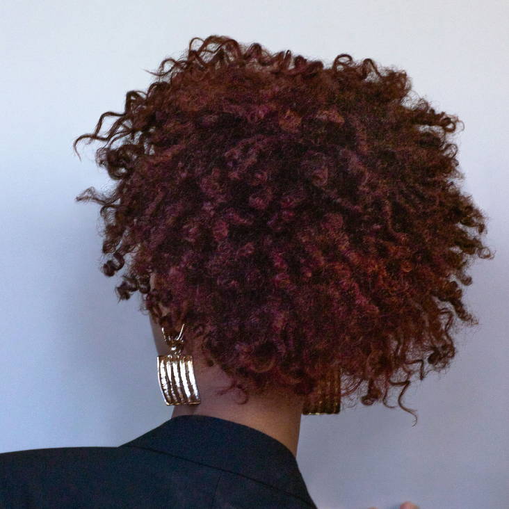 Davines hair model