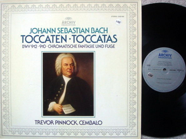 Archiv / PINNOCK, - Bach Toccatas, Fantasia & Fugue, MINT!