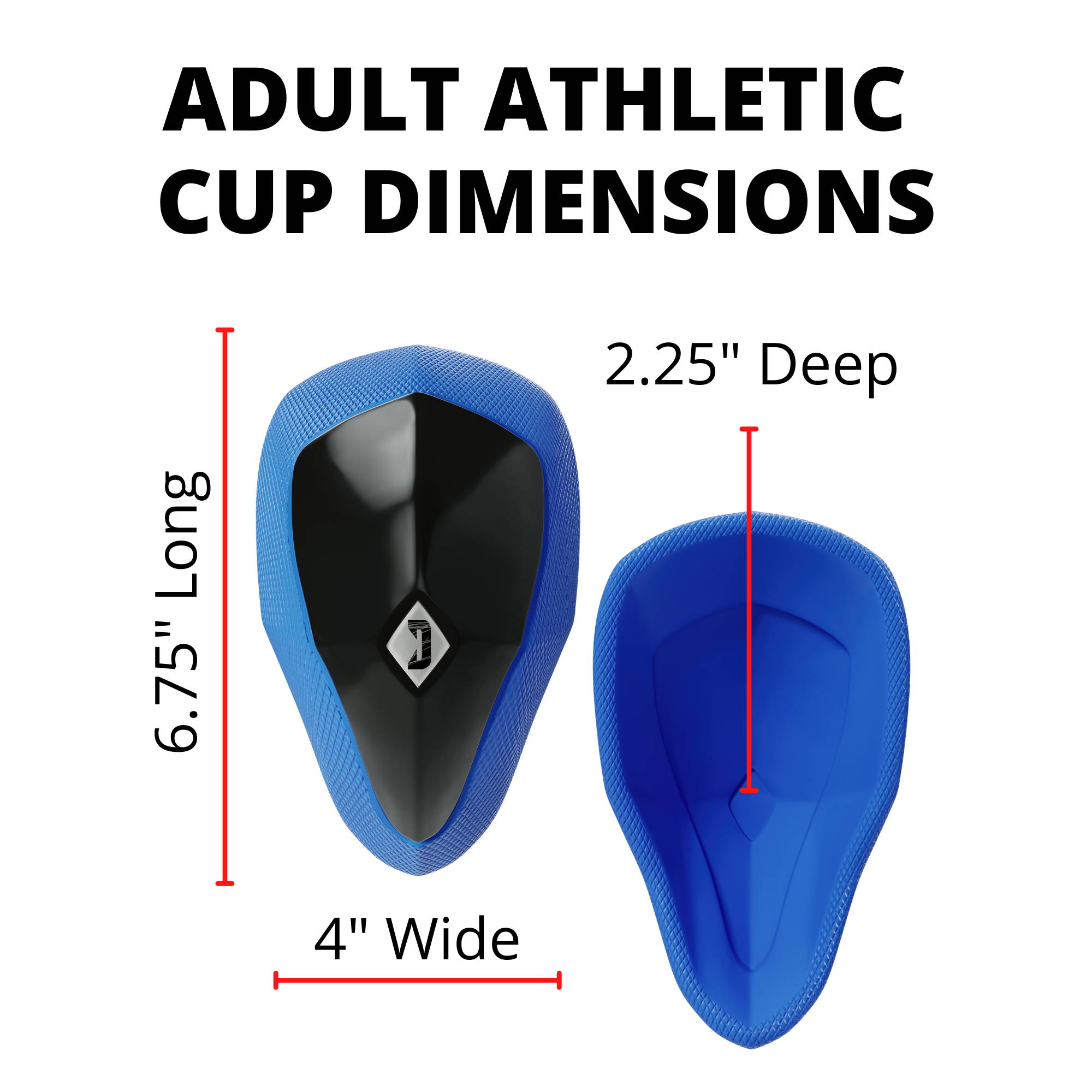 Diamond MMA Adult Cup Dimensions