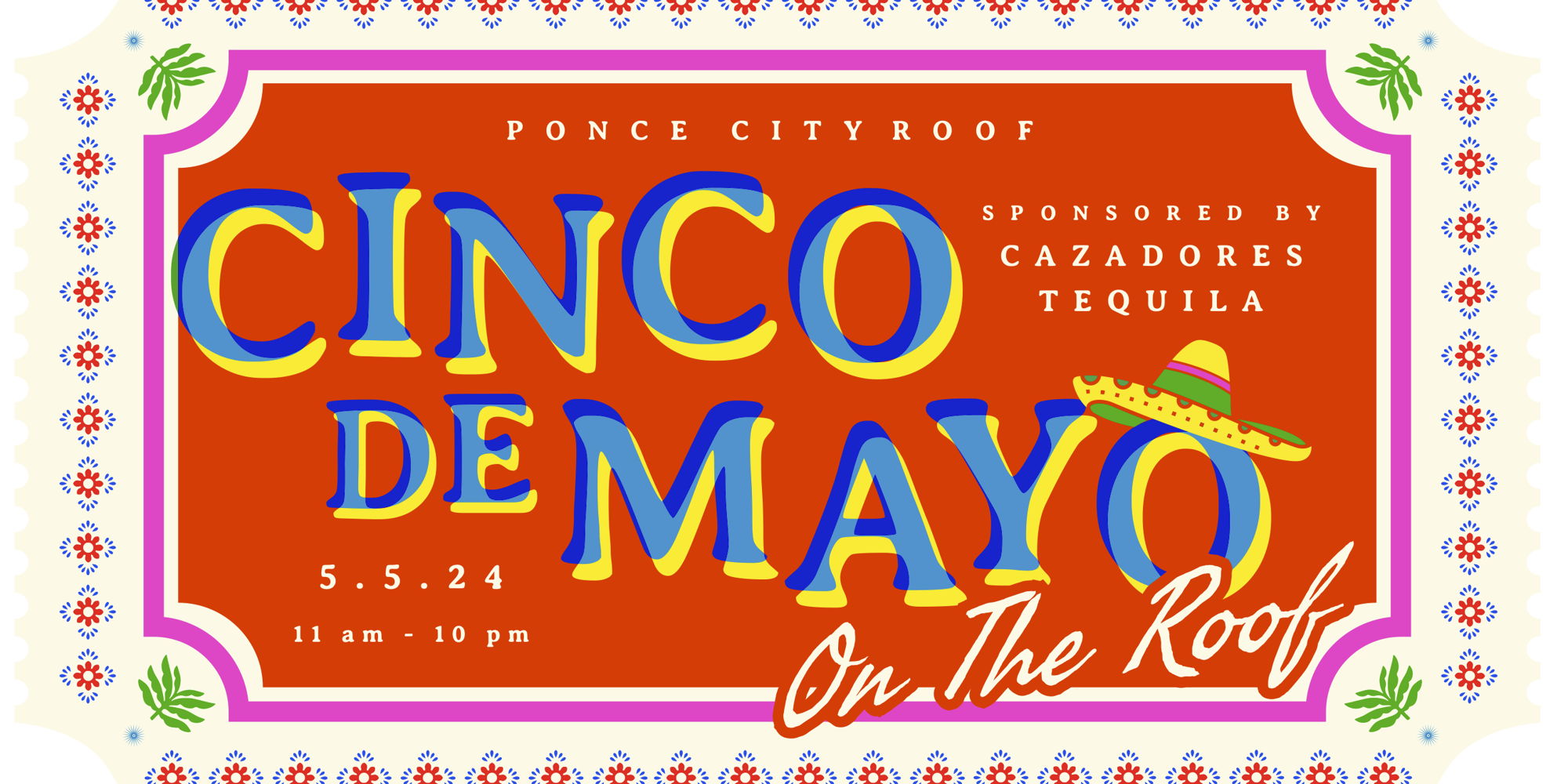 Cinco de Mayo on The Roof promotional image