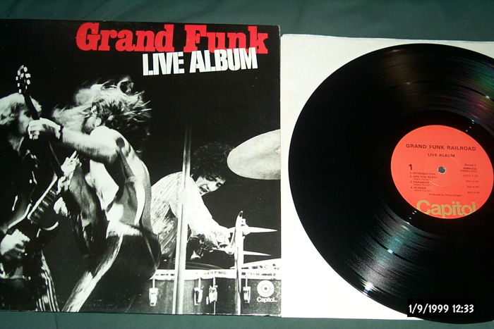 Grand Funk Railroard / live album 2 レア Grand Funk Railroad - Live Album 2 LP NM For Sale | Audiogon