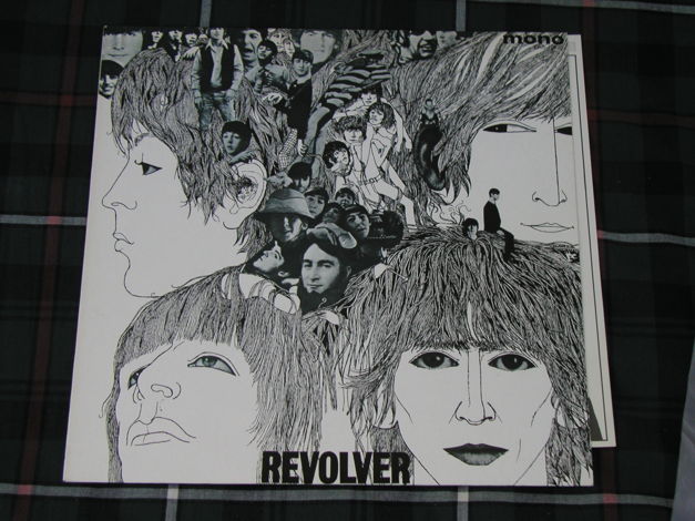 The Beatles  "Revolver" - Jpn MONO Red Vinyl 1982 version