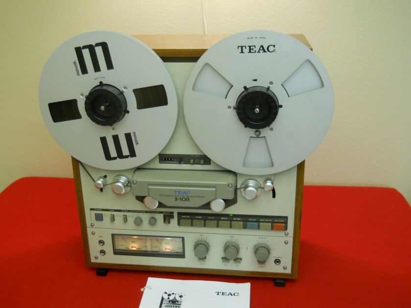 Teac  X10R  Pro reel to reel, mint codition