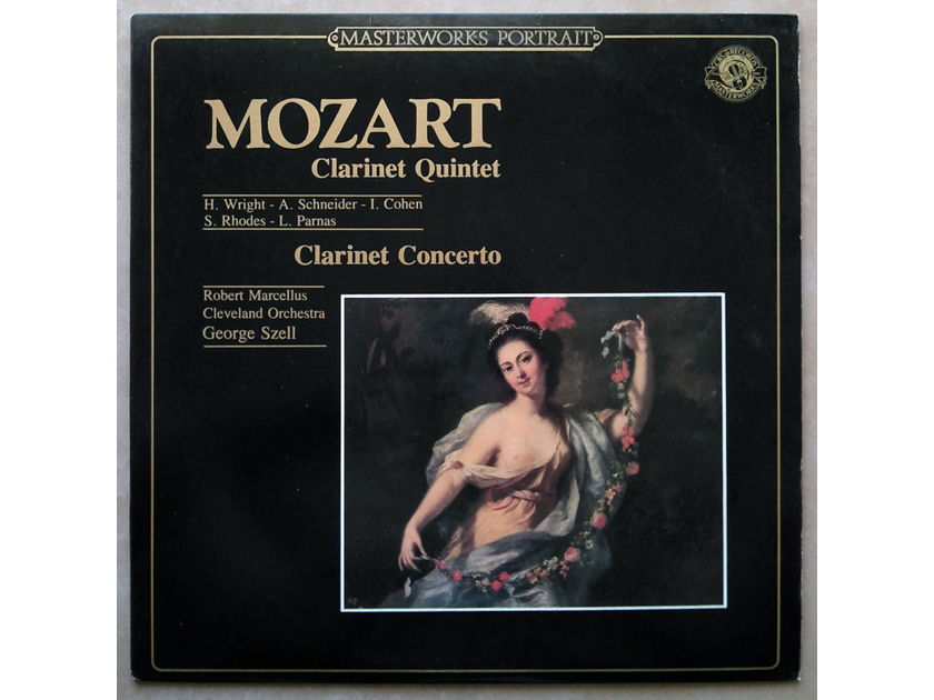 CBS/Szell/Robert Marcellus/Mozart - Clarinet Concerto, Clarinet Quintet / NM