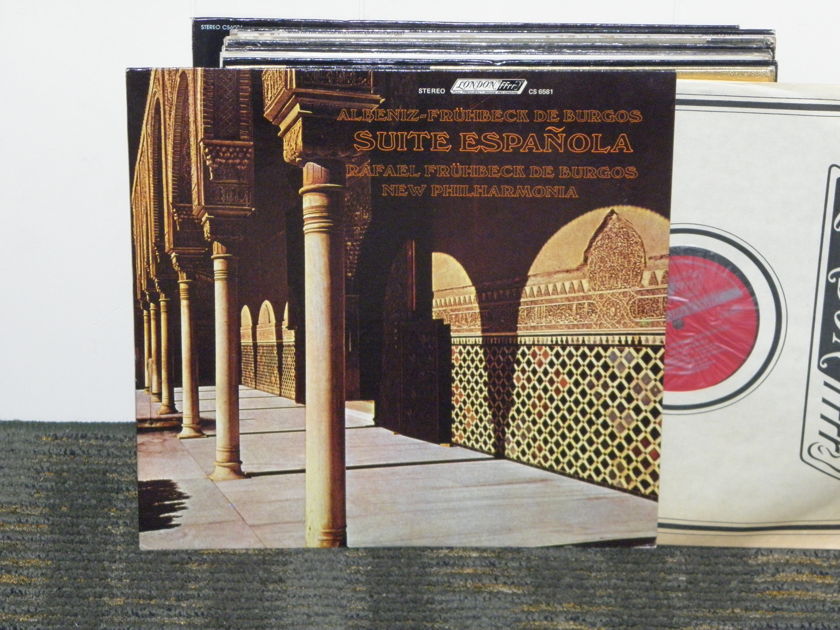 Rafael Fruhbeck De Burgos/New Philharmonia - Albeniz "Suite Espanola" London CS 6581 UK Decca 2G/3G matrix