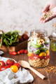 Food that is not properly broken down cannot be absorbed. It can therefore sit fermenting in the stomach and small intestine, or putrefying in the colon.