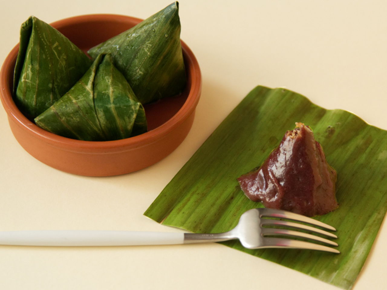 Kuih Koci Black Glutinous Rice Southeast Asian Recipes Nyonya Cooking